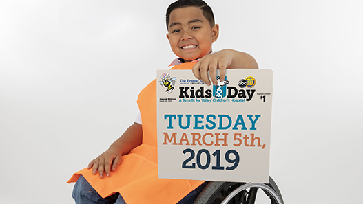 Introducing Valley Children's 2019 Kids Day Ambassador