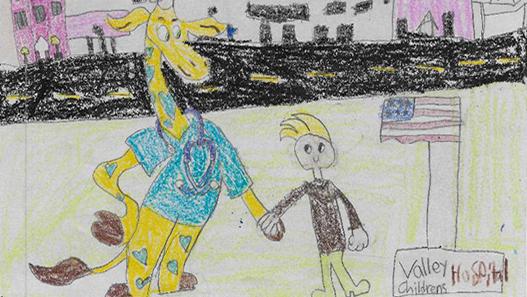 Valley Children's Names Kids Day Art Contest Winner