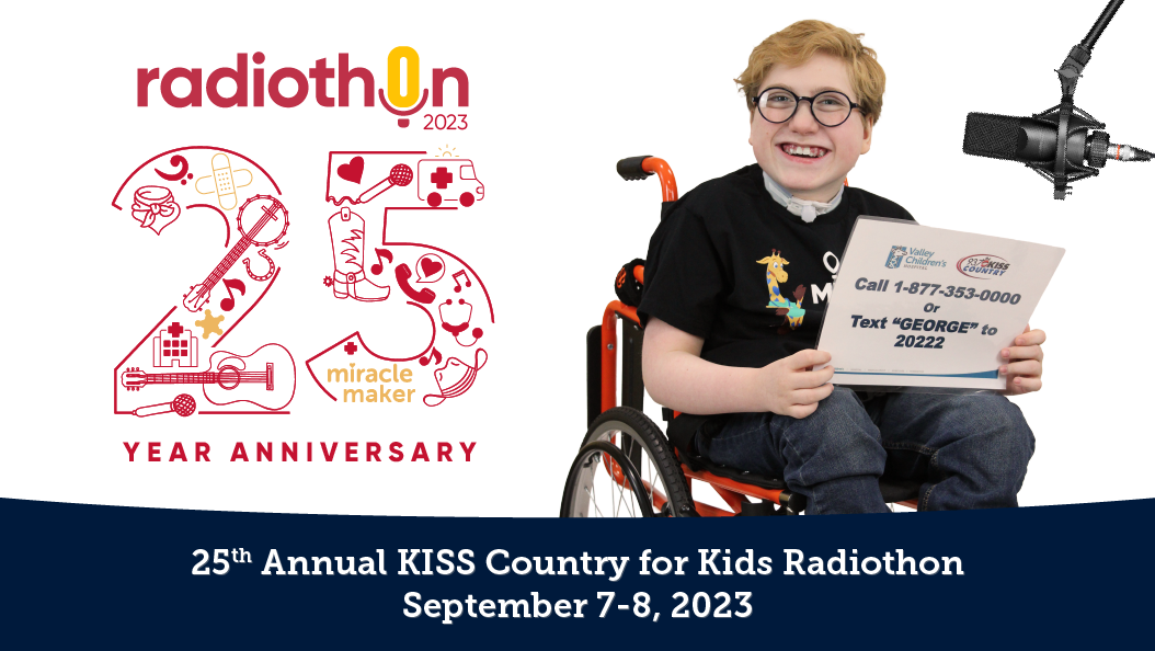 Celebrating 25 Years: the KISS Country for Kids Radiothon