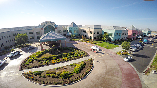 Aerial photo of Valley Children's Hospital