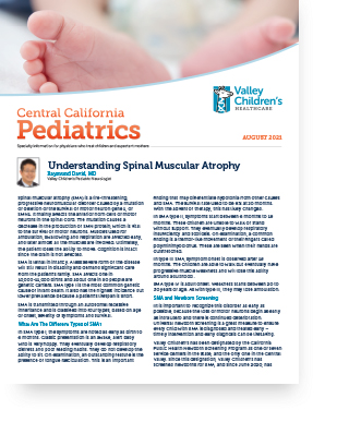 Portada de la edición de agosto de 2021 de <i>Central California Pediatrics</i>
