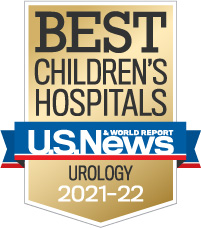 U.S. News & World Report Best Children's Hospitals 2021-2022 Urology
