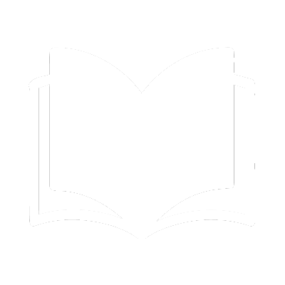 Outline of an open book