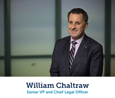 William Chaltraw, SVP and Chief Legal Officer
