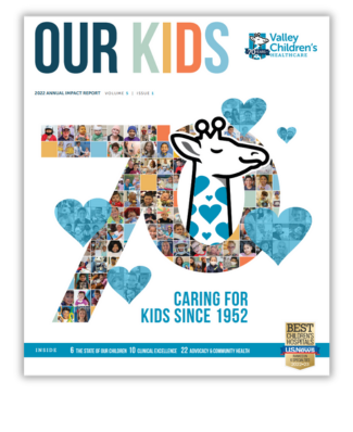 Valley Children's 2022 Impact Report Cover