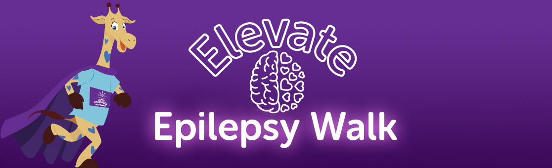 Banner de Epilepsy Caped Crusaders Walk/Run