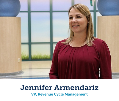 Jennifer Armendariz, vicepresidente de Gestión de Ciclos de Ingresos