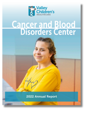 Informe anual 2022 del <i>Valley Children's Cancer & Blood Disorders Center</i>