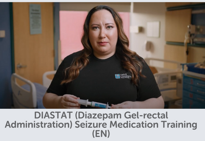Image of Diastat Demonstration Video in English
