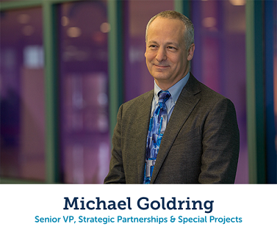 Michael Goldring, vicepresidente ejecutivo superior, Asociaciones Estratégicas y Proyectos Especiales