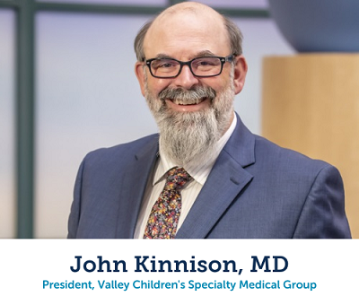 Dr. John Kinnison, presidente del Specialty Medical Group de Valley Children's
