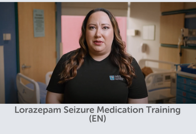 Thumbnail image of Lorazepam Demonstration Video in English