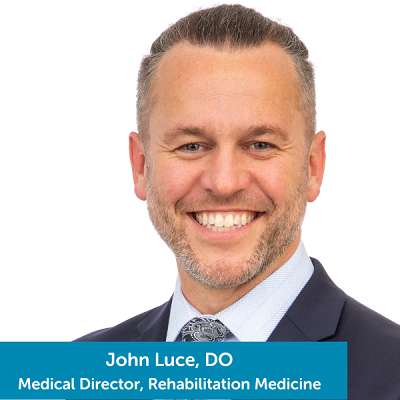 Photo of Dr. John Luce, Medical Director of Rehabilitation Medicine
