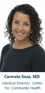 Carmela Sosa, MD, Medical Director of the Guilds Center for Community Health