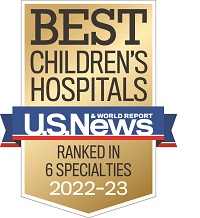 U.S. News & World Report Best Children's Hospitals 2022-2023