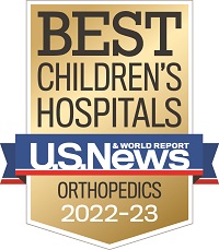 U.S. News & World Report Best Children's Hospitals 2022-2023 Orthopedics