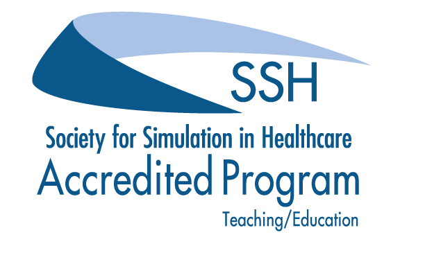 Society for Simulation in Healthcare Accreditation Program Teaching and Education logo