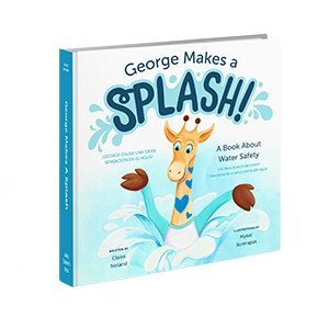 Portada del libro <i>George Makes a Splash</i>