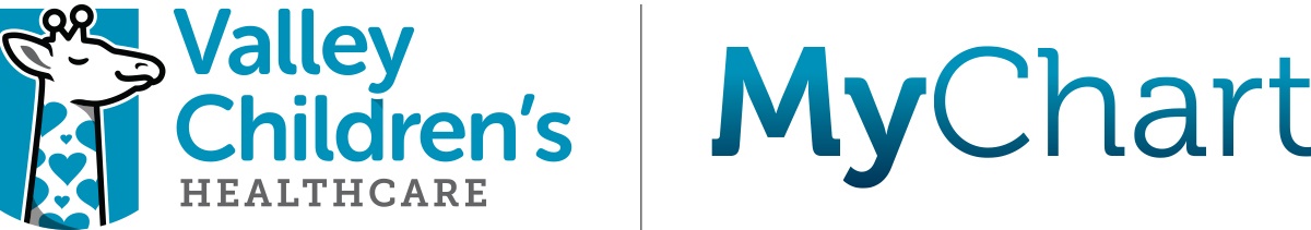 Logotipo del portal <i>MyChart</i> de <i>Valley Children's</i>