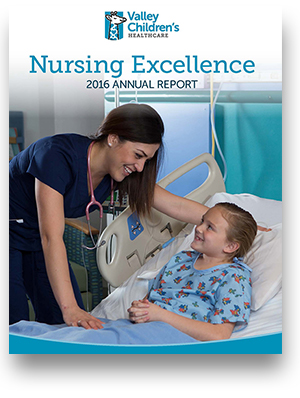 Informe anual 2016 de <i>Nursing Excellence</i> de <i>Valley Children's</i>