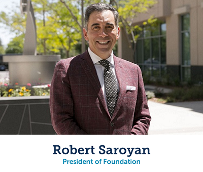 Robert Saroyan, presidente de la fundación