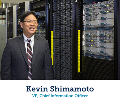 Kevin Shimamoto, vicepresidente, director médico ejecutivo de Información
