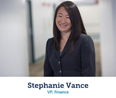 Stephanie Vance, VP, Finance