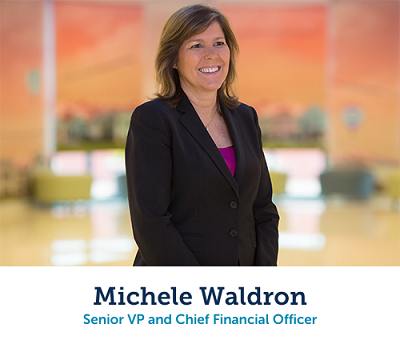 Michele Waldron, vicepresidenta ejecutiva superior y directora de Finanzas