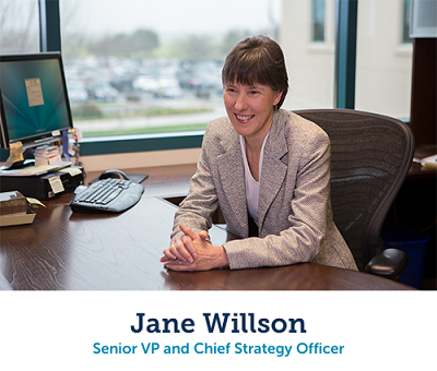 Jane Willson, vicepresidenta ejecutiva superior y directora de Estrategia