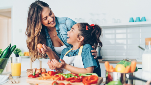 3 recetas saludables para preparar en el Año Nuevo con su hijo.