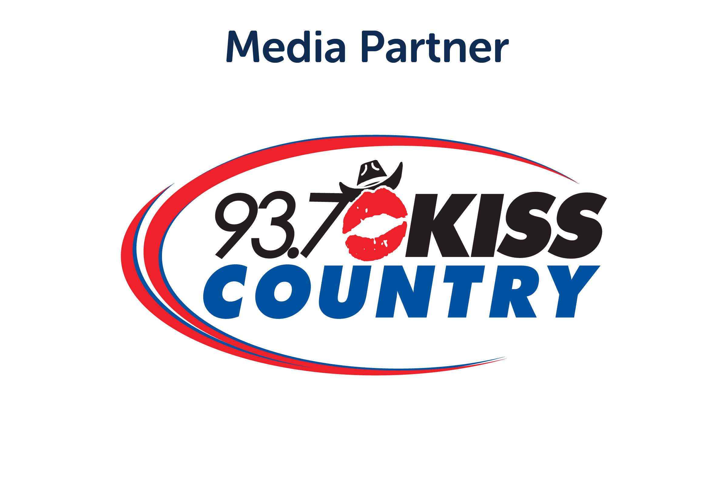 93.7 Kiss Country Logo