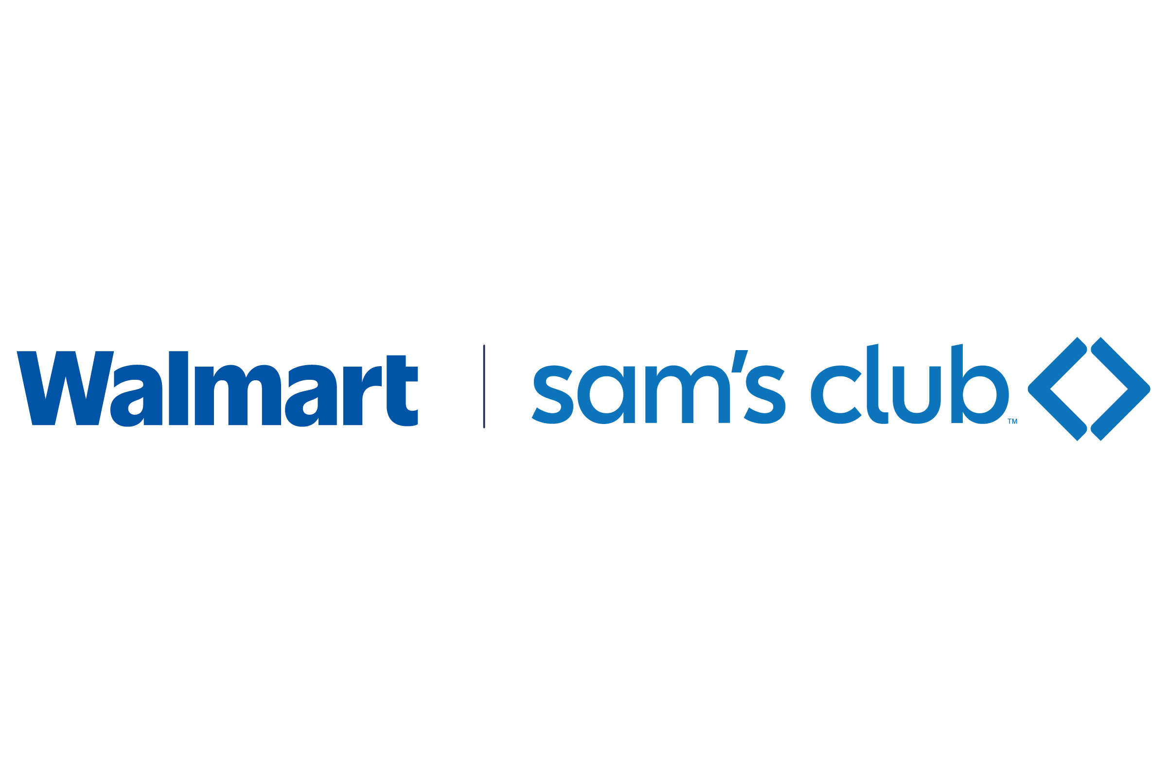 Logotipos de Walmart y Sam's Club