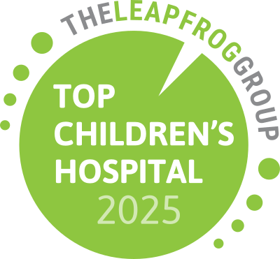 The Leapfrog Group Top Children's Hospital 2025 Logo