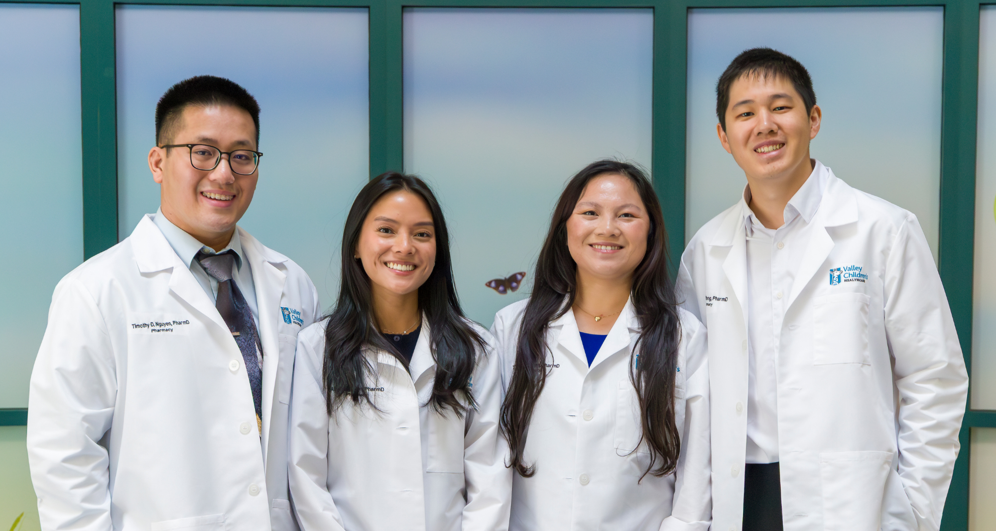 2026-2027 Pharmacy Residents pose for a group photo
