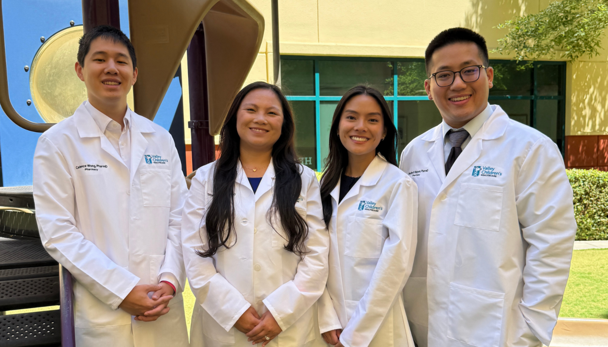 2026-2027 Pharmacy Residents pose for a group photo