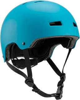 A bike helmet