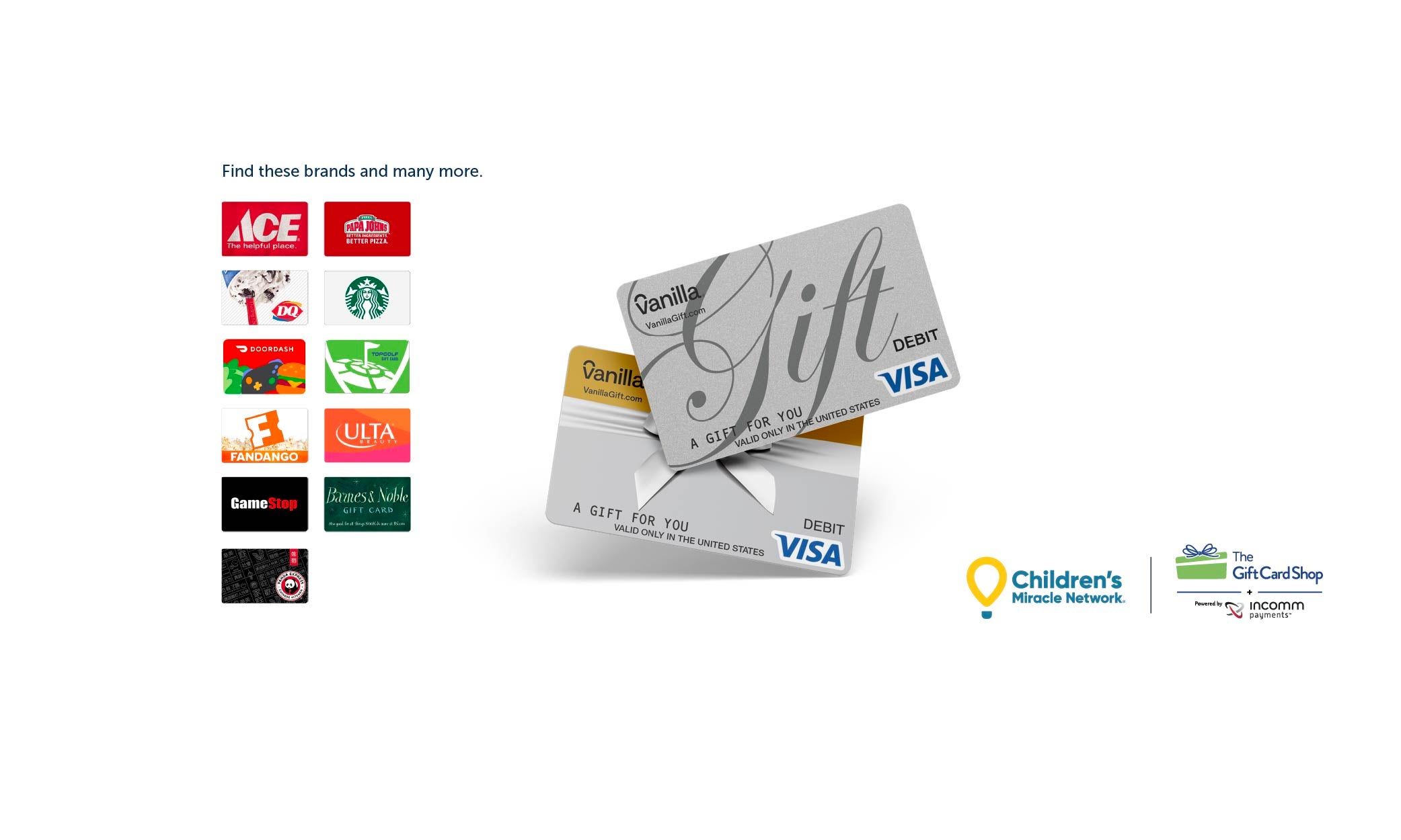 Gift Card Store Options