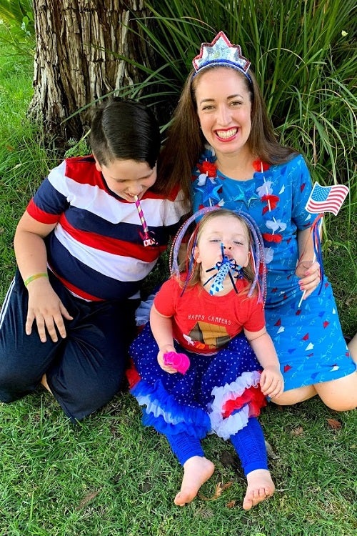 Dra. Hailey Nelson y su familia