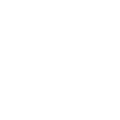 Outline of a heart and two hands