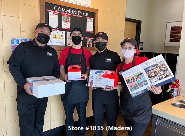 Panda Express store from Madera