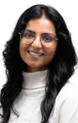 Mahi Gandhi, máster en ciencias, asesora genética licenciada y certificada